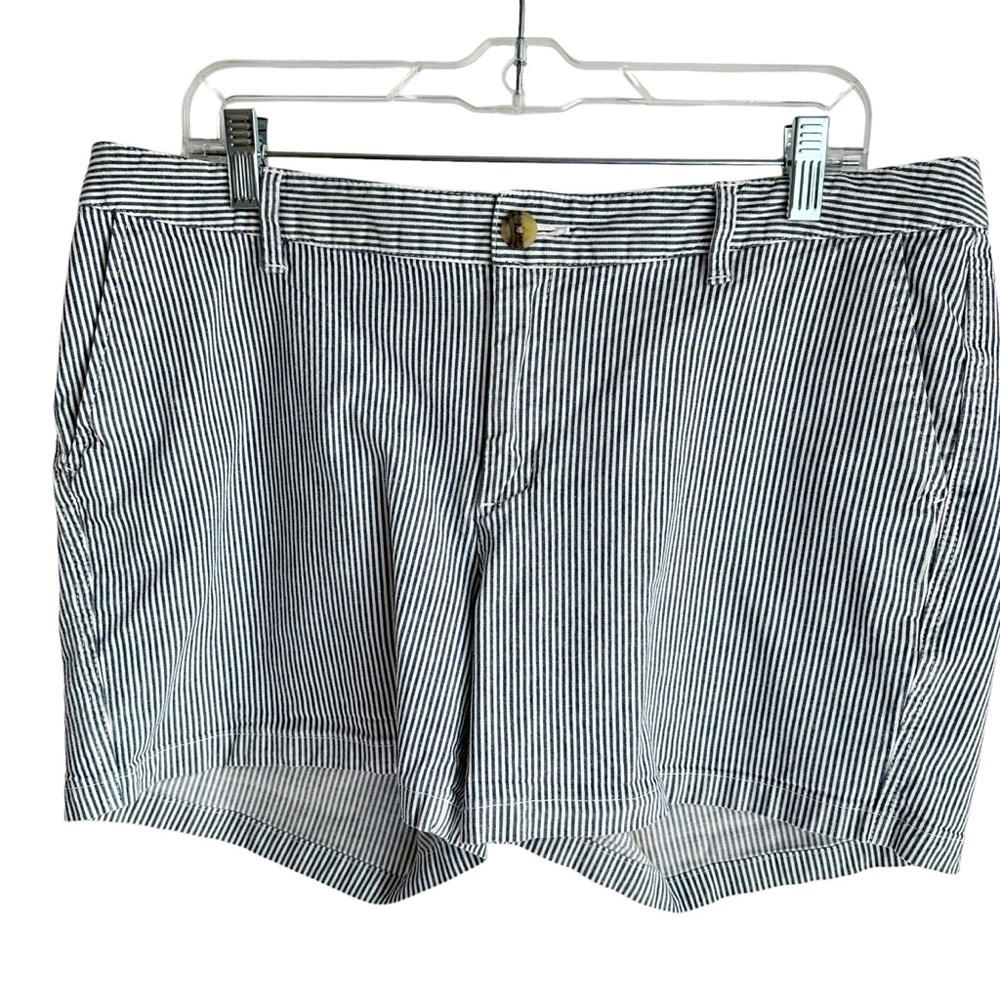 3 Pair Amazon Essential Shorts Size 14 in Gray, Black and Blue White Stripe - Picture 4 of 11